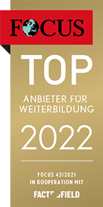 FOCUS Top Anbieter für Weiterbildung 2022